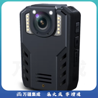 普法眼 DSJ-PF5 现场记录仪3400万相素配吸盘支架 黑色 内置32G