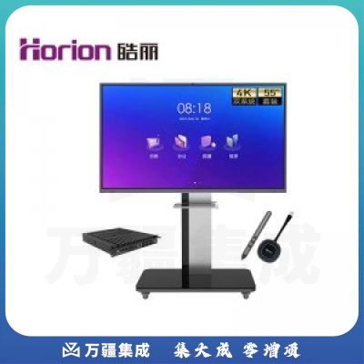 皓丽 E55 企业版55英寸双系统+壁挂架 会议平板