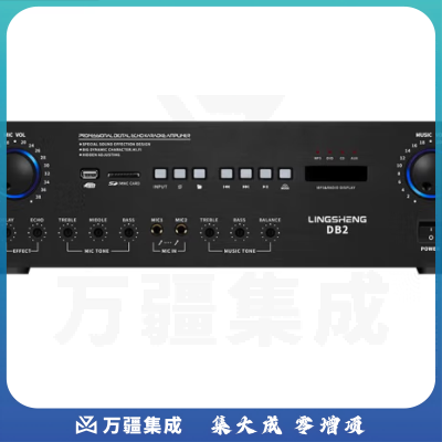 菱声（LINGSHENG） 家庭影院专业蓝牙功放机KTV大功率会议室音响定阻功放 DB2功放机