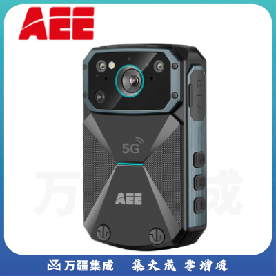 AEE DSJ-S8 5G智能执法记录仪 高清wifi Gps对讲执法记录仪 64G