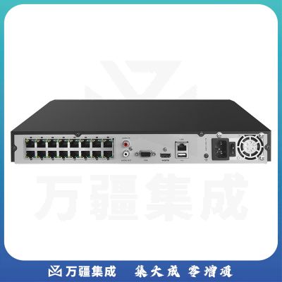 海海康威视 网络监控硬盘录像机16路2盘位poe网线供电DS-7816N-R2/16P