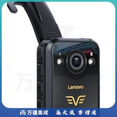 联想(Lenovo)DSJ-2W执法记录仪高清 微型轻薄随身摄像64G 大容量可扩展专业便携4800万像素黑色
