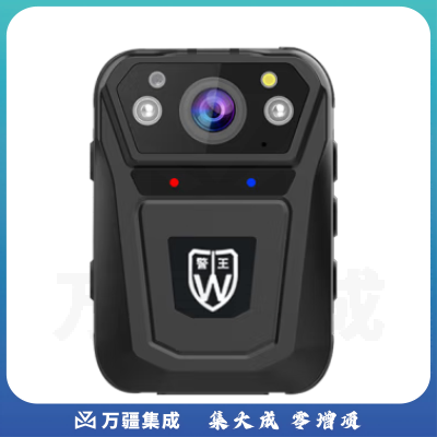 警王W5执法记录仪4K超强夜视红超低功耗内置电chi13小时续航小巧便携 32G（其它内存请咨询客服）