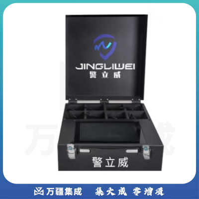 警立威JLY-01 数据采集站专用执法记录仪 自动视频采集 翻盖式8口 黑色