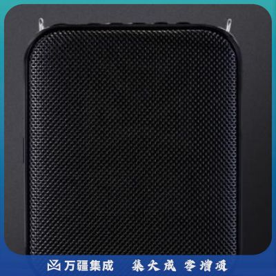 得力（deli） 便携式数码扩音器 大功率小蜜蜂扩音器教学专用教师导游 插卡播放器 唱戏机 播放约8小时 51050