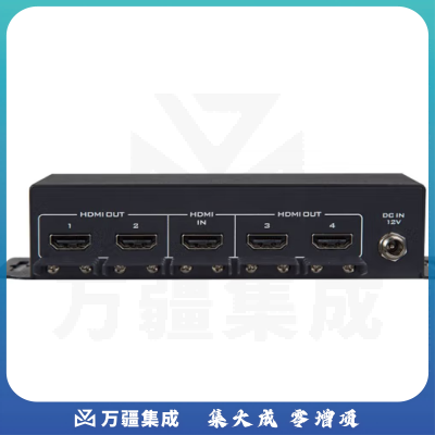 洋铭（Datavideo） VP-840 4KHDMI信号分配放大器1进4出 4路 4K HDMI 分配器