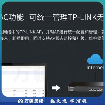 普联（TP-LINK） TL-ER6510G 双核千兆企业VPN路由器； 双核64位网络专用处理器