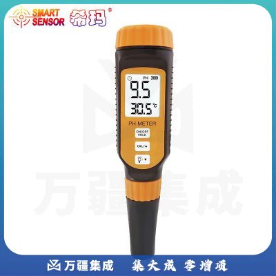 希玛 ph值测试仪高精度ph计测试笔便携式水产水质酸碱度计PH909