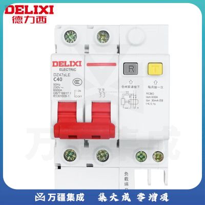 德力西 DZ47SLE-2P C型 40A (拼装) 漏电保护断路器