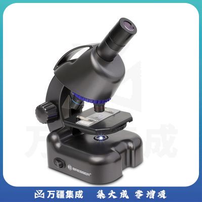 宝视德 显微镜800倍 高倍高清便携套装 黑色