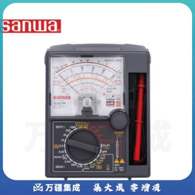 三和sanwa 指针万用表 YX360TRF铂金丝表头零位中心大电阻200MΩ多功能表日本原装