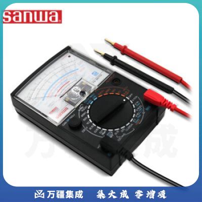 三和sanwa 指针万用表 YX-361TR铂金丝表头零位中心通断LED显示多功能表日本原装吧