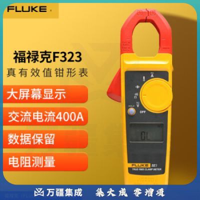 福禄克（FLUKE）F323 真有效值交流数字钳形表 400A