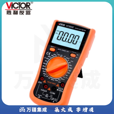 胜利仪器(VICTOR) VC890E 数字万用表 9V大电容万能表电表 手动量程 标配