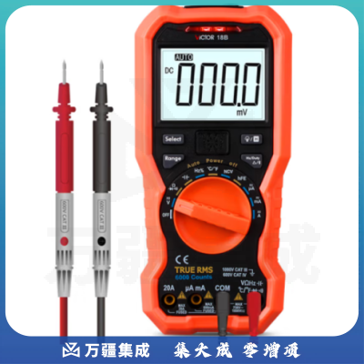 胜利仪器（VICTOR）VC18B 手机蓝牙万用表 数字高精度 全自动量程 智能万能表
