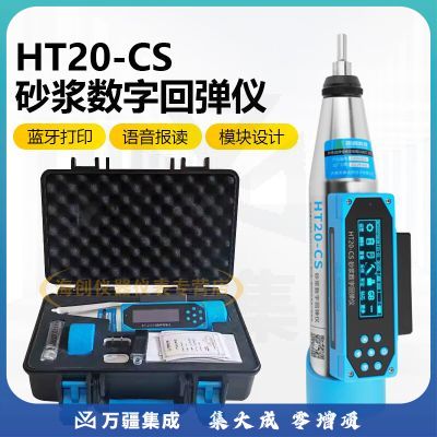 朗睿科技HT20-CS一体式砂浆回弹仪数显数字回弹仪砌体砂浆抗压强度检测仪