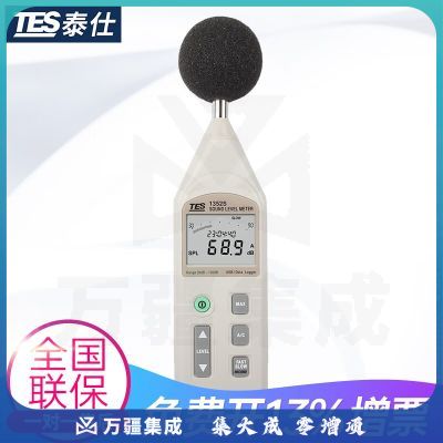 TES台湾TES-1352S可程式噪音计声级计SD卡报警分贝仪USB记录存储 TES 1352S