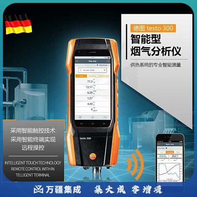 德图（testo）300烟气分析仪手持便携式锅炉燃烧效率氮氧化物检测仪（基础款）