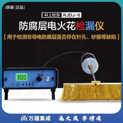 广探升级RJDJ-6充电式电火花检漏仪橡胶管道防腐便携直流电火花检测仪 RJDJ-6套装(升级款)