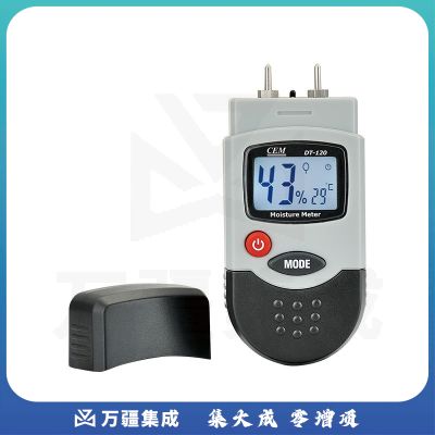 华盛昌(CEM) DT-120 木材水分检测仪 高精度木材湿度测试仪 木材含水率测量仪