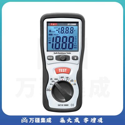 华盛昌（CEM）DT-5300B数字绝缘电阻测试仪 兆欧表 高精度接地电阻测试仪 专业四线接地电阻测试仪