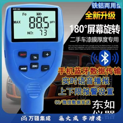 中辐核仪东如DR120/130漆膜仪 高精度镀锌层测厚仪 智能数显式涂层测厚仪 DR120(铁基0-1500μm)