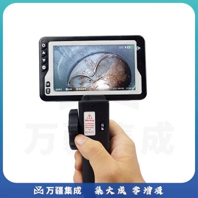 艾锐普F408A 工业内窥镜高清摄像头汽修万向转动摄像头管道发动机检查镜 F408B内窥镜自带屏幕+2米探头