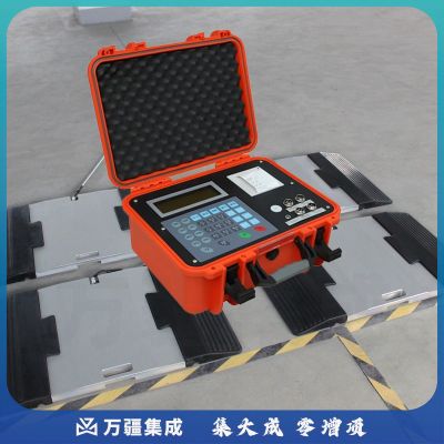 caaKEr汽车称重仪无线查超载便携触摸屏轴重仪轴重秤便携式汽车称重仪 动态称重仪（有线一拖二）
