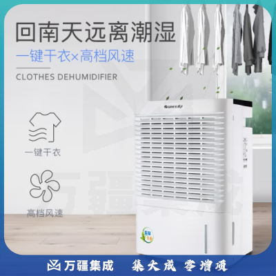 格力（GREE）DH50EI 除湿机工业智能低噪家用卧室办公室大功率抽湿机地下室除湿祛湿除潮干燥机器50升/天