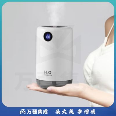 海纳斯（HANASS）加湿器 家用卧室轻音小型空气加湿伴侣 充电便携式办公室桌面空调伴侣加湿器 D21