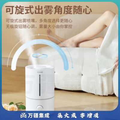 苏泊尔（SUPOR）小型加湿器4.5L卧室家用桌面大容量轻音除菌空气加湿器办公室桌面轻音上加水SC05AP-45