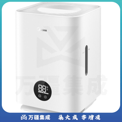 美的（Midea）无雾加湿器卧室家用办公室桌面 冷蒸发式低噪空气加湿 银离子杀菌 孕妇婴儿 2C30