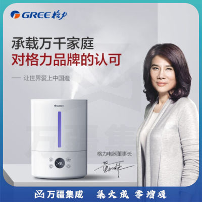 格力(GREE) SCK-40X72 加湿器4升低噪空气加湿器