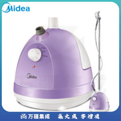 美的 1.5L 单杆 高温除菌蒸汽挂烫机 家用手持/挂式电熨斗YG-JA1 紫色