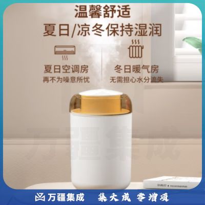 海纳斯（HANASS）加湿器 家用卧室轻音小型空气加湿伴侣 便携式办公室宿舍桌面加湿器WFL001