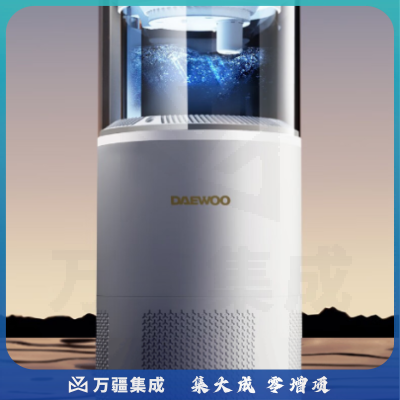 大宇（DAEWOO）J11Pro智能杀菌款 无雾加湿器卧室空气净化婴儿大容量家用除菌落地式冷热蒸发办公室客厅大面积增湿