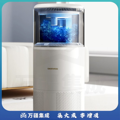 大宇（DAEWOO）J11ProWiFi款 无雾加湿器卧室空气净化婴儿大容量家用除菌落地式冷热蒸发办公室客厅大面积增湿 智能WiFi款