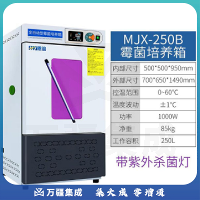 恩谊 生化培养箱恒温恒湿试验箱箱霉菌细菌微生物培养箱实验室 MJX霉菌培养箱 250升