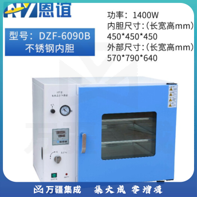恩谊 电热恒温真空干燥箱工业真空烘箱除泡脱泡机消泡箱实验室 DZF-6090B