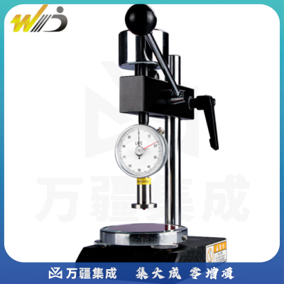 韦度（WD）邵氏硬度计LX-A型橡胶硅胶C泡沫D塑料高精度手持硬度测试仪支架 【发泡海绵套装】C型双针含支架