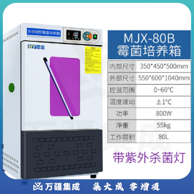 恩谊 生化培养箱恒温恒湿试验箱箱霉菌细菌微生物培养箱实验室 MJX霉菌培养箱 80升