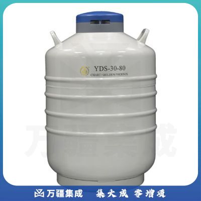 JISENPUERJISENPUER成都金凤YDS-30-80实验室液氮罐贮存罐精子细胞保存罐30 YDS-30-80（6*276mm）