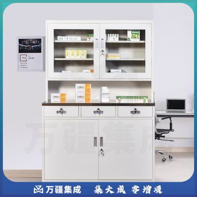 诊所医务室医处置台  操作台    调剂   牙科  三斗西(灰白) 安全用仪器