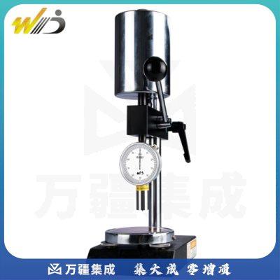 韦度（WD）邵氏硬度计LX-A型橡胶硅胶C泡沫D塑料高精度手持硬度测试仪支架 【硬塑料套装】D型单针含支架