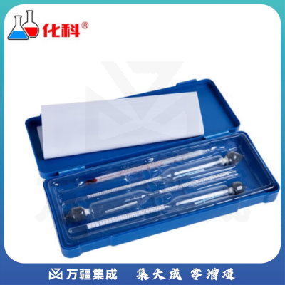 化科（boliyiqi）酒精计 酒精密度计 酒精比重计 酒精度计 快速测量 酒精浓度计 3支一套 5套起订