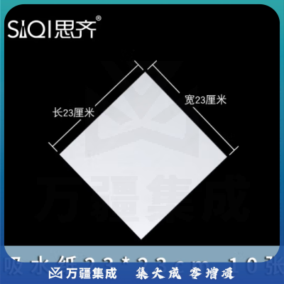 思齐（SiQi）吸水纸23*23cm 10张 树叶压花自制材料学生用手工制作工具