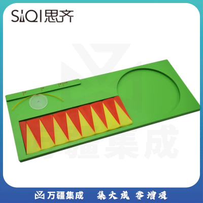 思齐（SiQi）圆面积圆周率计算公式推导模型演示器