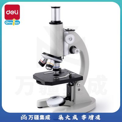 得力YX468显微镜标准款(灰)（台）