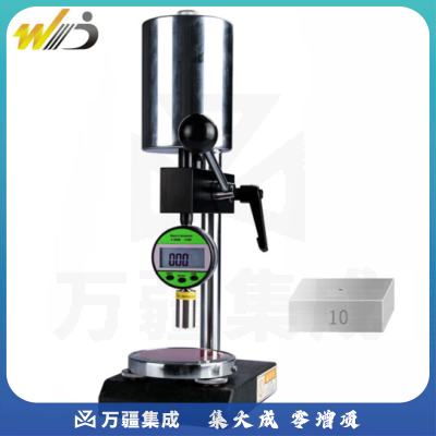 韦度（WD）邵氏硬度计LX-A型橡胶硅胶C泡沫D塑料高精度手持硬度测试仪支架 【塑料套装】D型数显支架硬度块