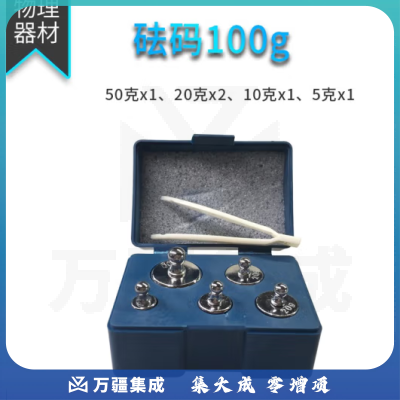 思齐（SiQi）砝码100g 学生实验天平称初高中物理化学实验器材